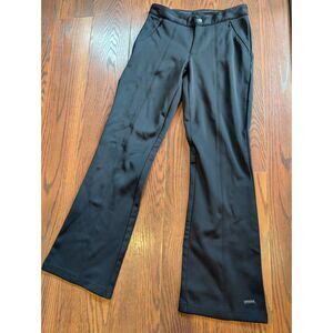 Athleta Women's Thick Fleece Flare Pants Winter Warm Sz 4 Sporty